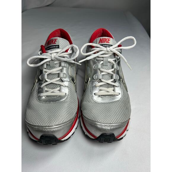 Nike Dual Fusion ST Performance Gray Running Men\'s Shoes Size 13 407853-008 main image 13